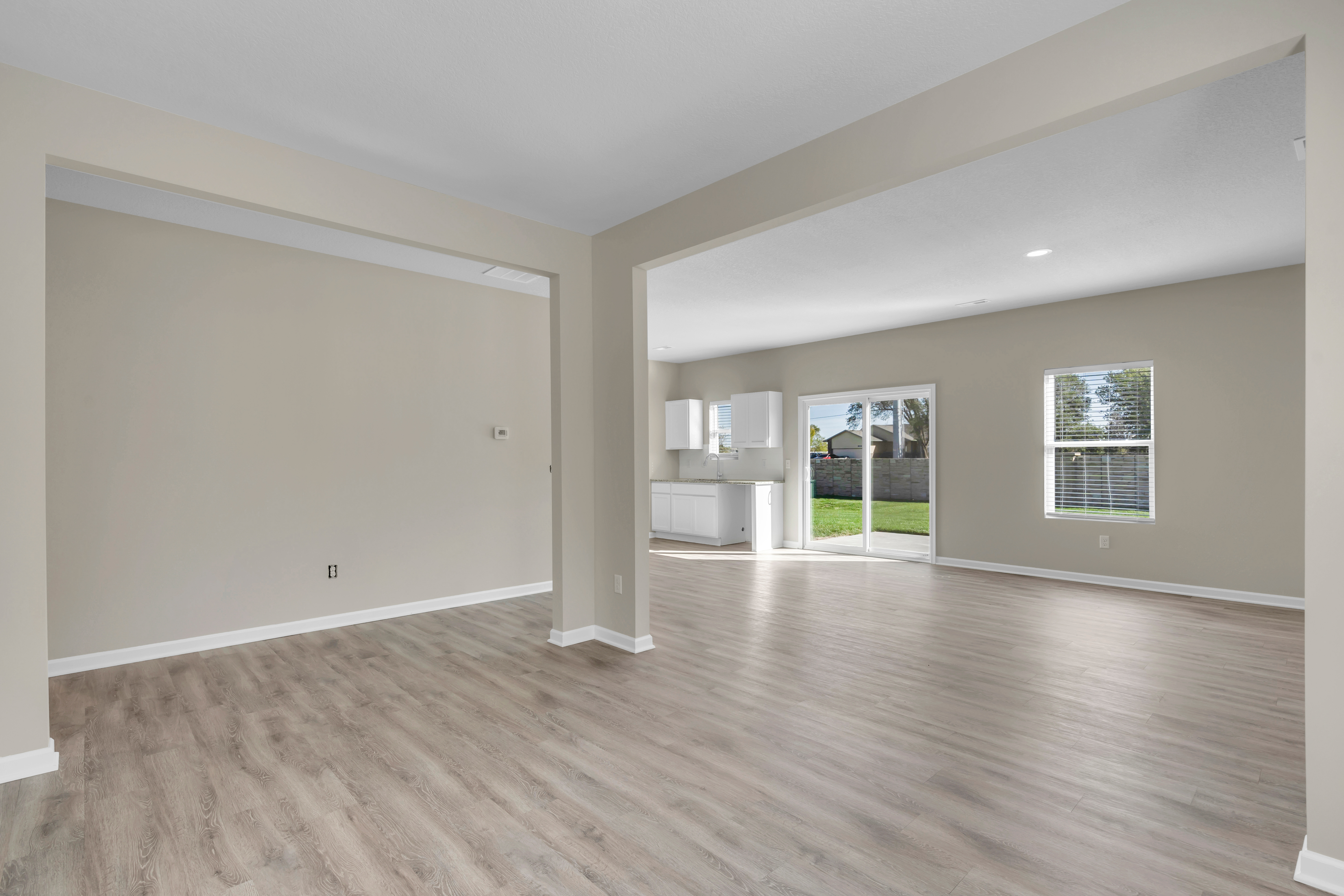 Revere living room Liberty Communities